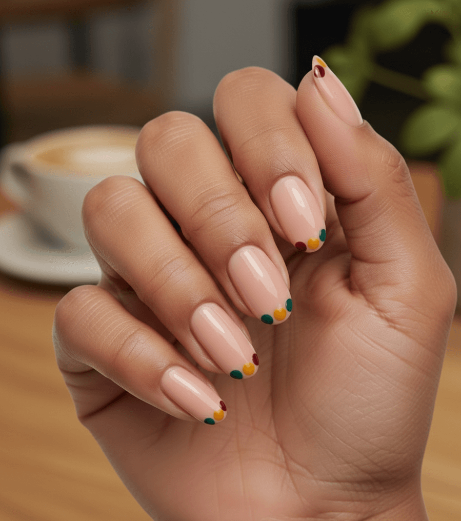 Chic Minimalist Dot Nail Art for Everyday Style