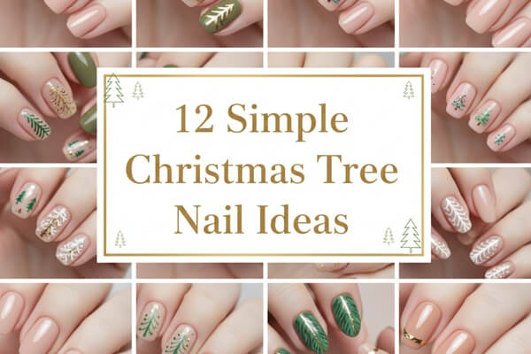 12 Christmas Tree Nail Ideas 2025