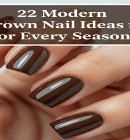 22 Modern Brown Nail Ideas for Every Season