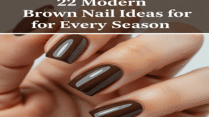 22 Modern Brown Nail Ideas for Every Season