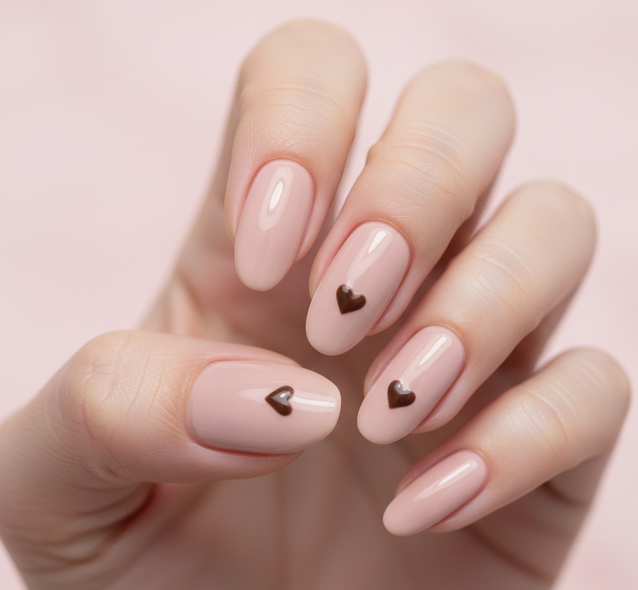 Micro Brown Hearts