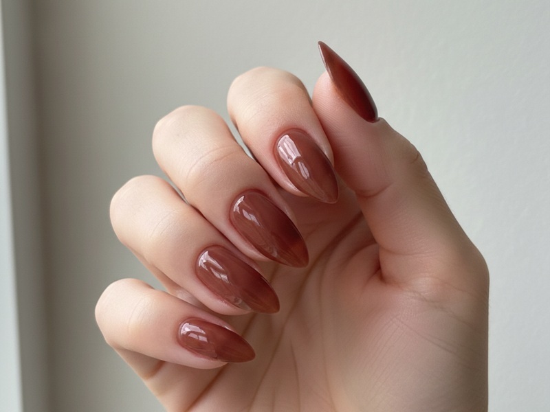 Sheer Cocoa Nails