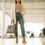 9 Airport Jeans Outfit Ideas for Travel Days: Chic & Comfy