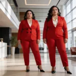 9 Red Plus Size Outfits for Women That Make a Statement That Shines