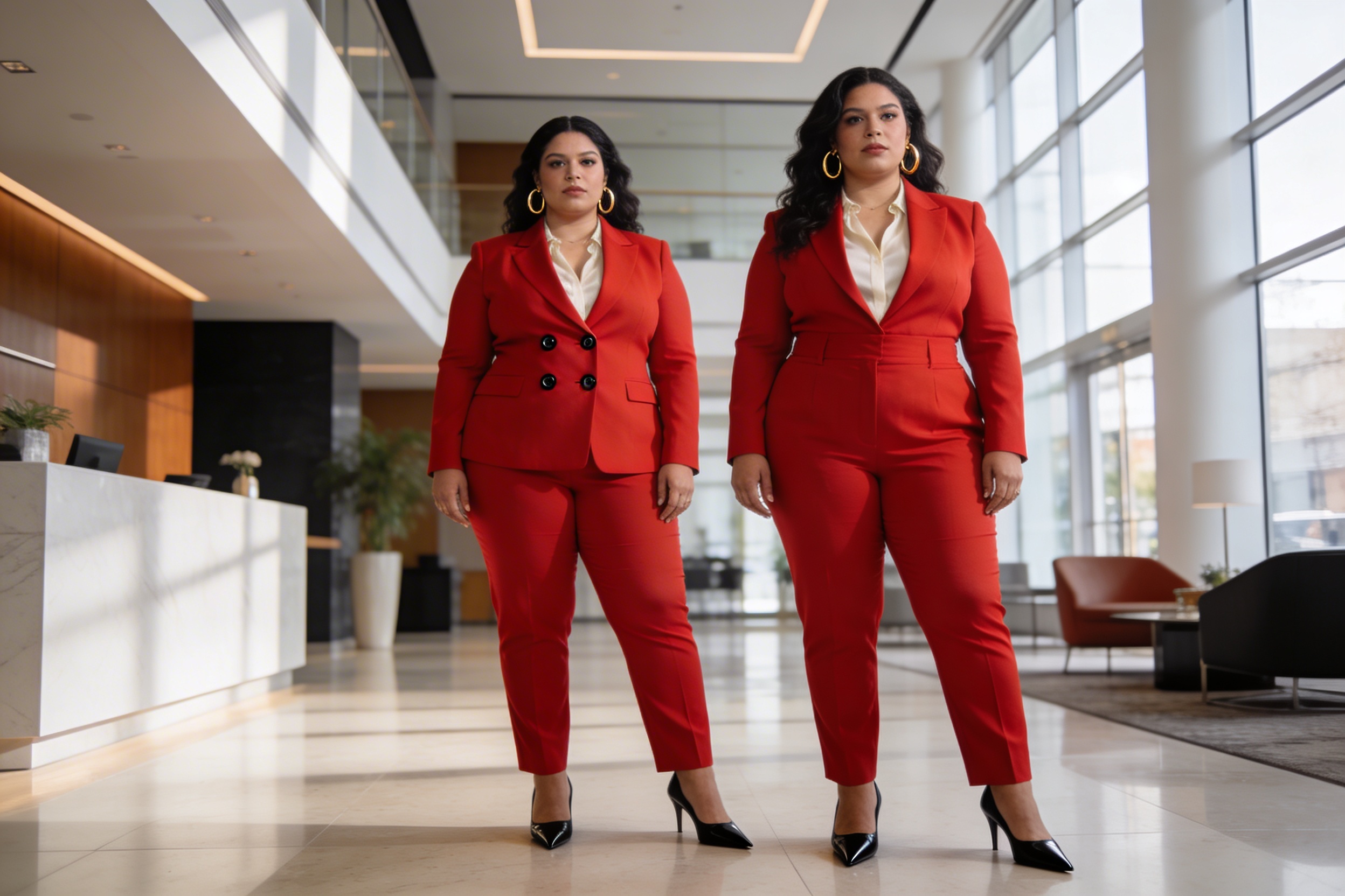 9 Red Plus Size Outfits for Women That Make a Statement That Shines
