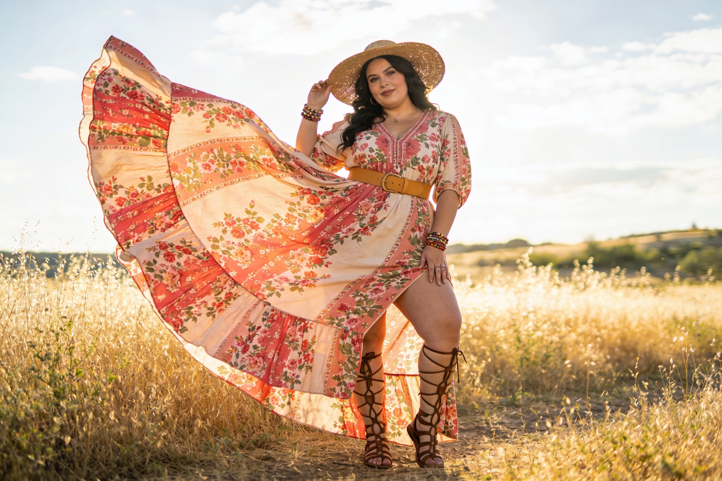 10 Boho Plus Size Outfits for Women with Free Spirit Vibes: Effortless Style