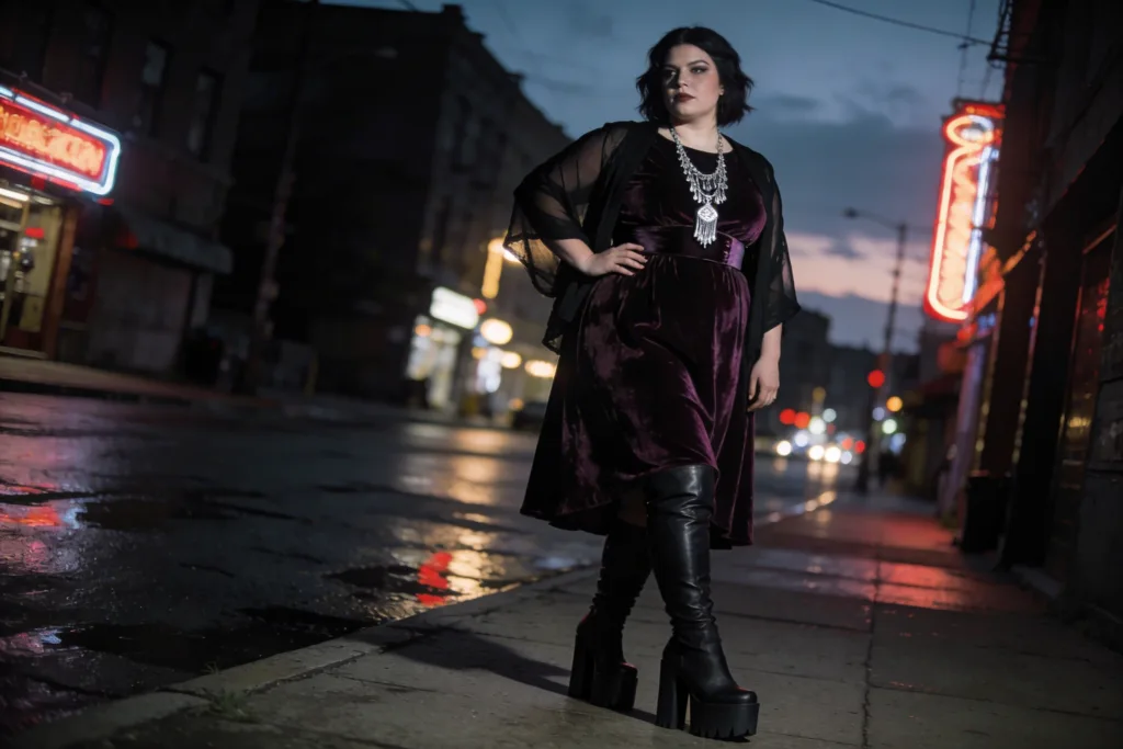 9 Plus Size Goth Outfit Ideas for Edgy Style: Bold Streetwear