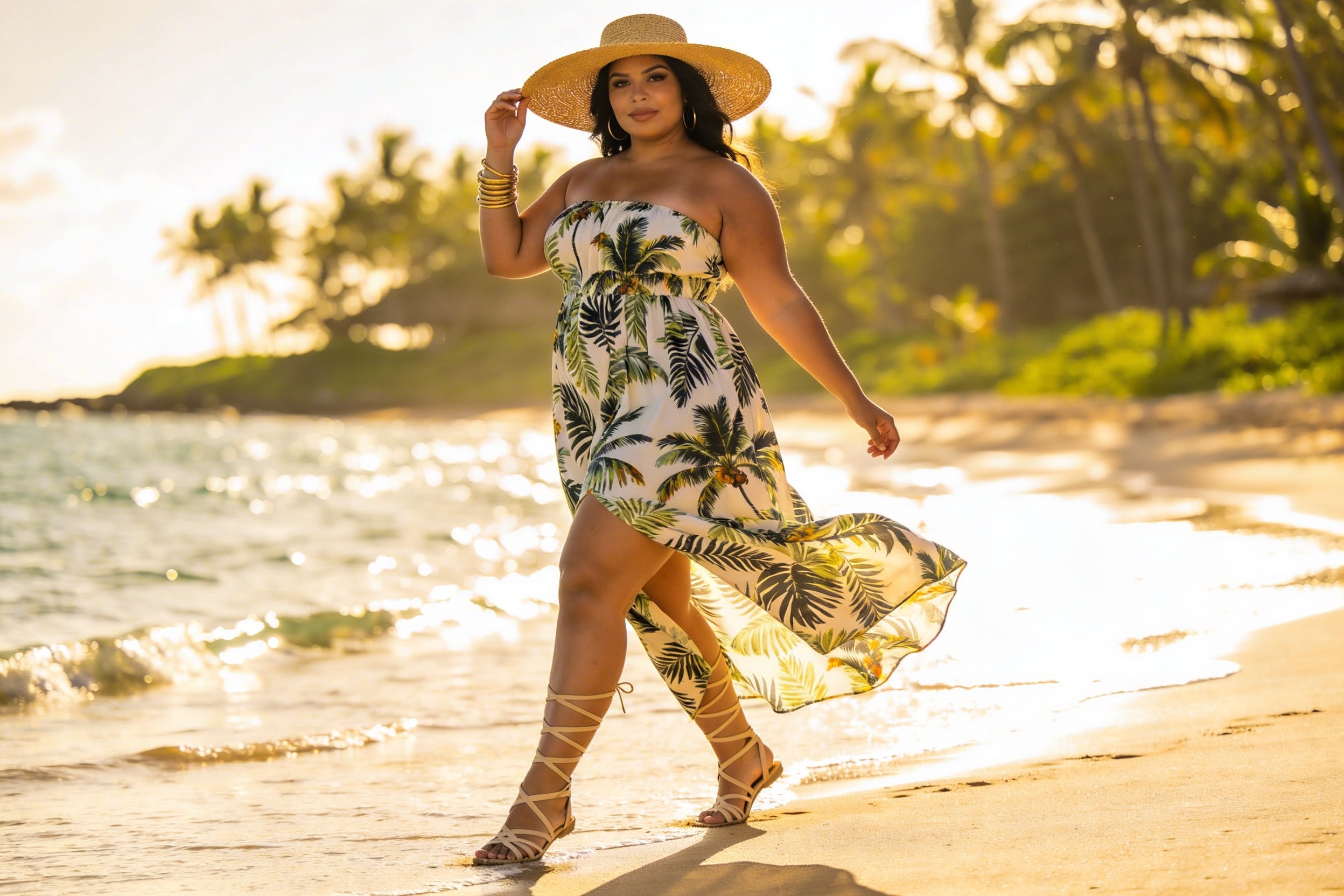 10 Plus Size Beach Outfit Ideas for Sunny Days: Glow Ready