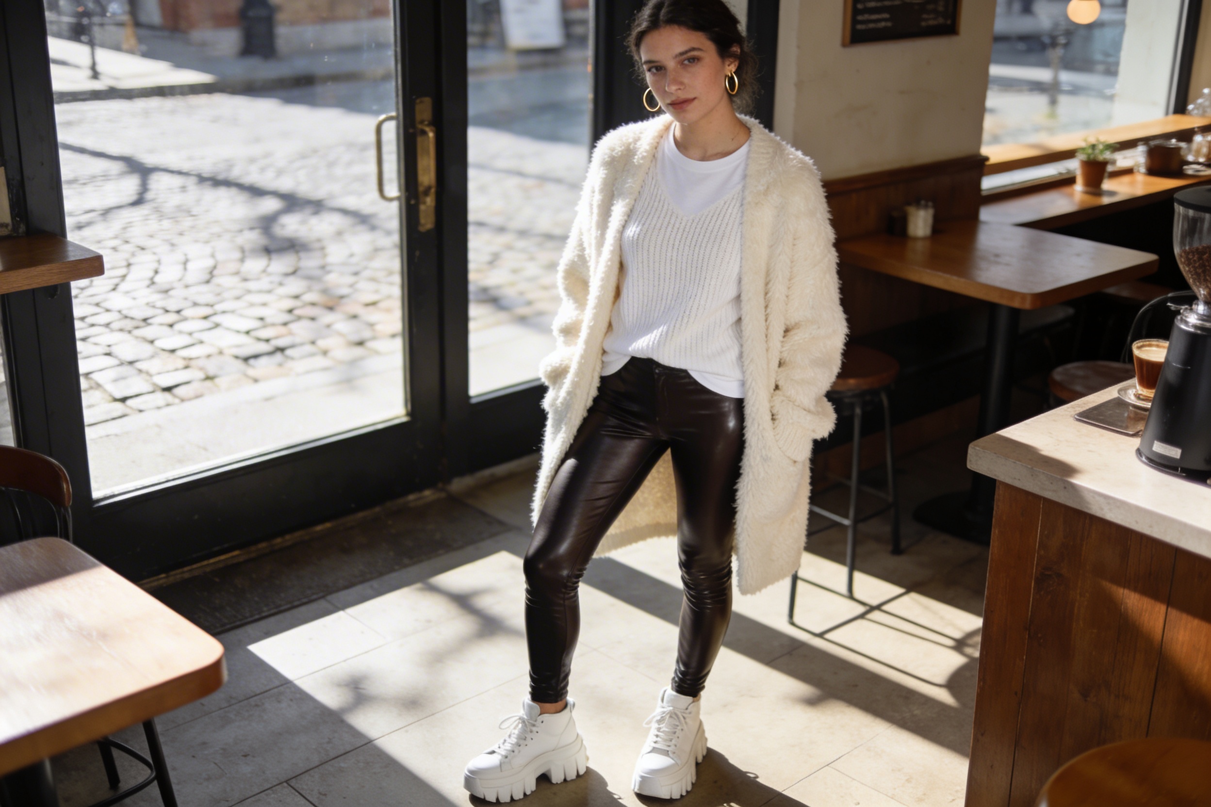 12 Outfits with Leggings That Are Comfy and Chic: Cozy-Cool Edition