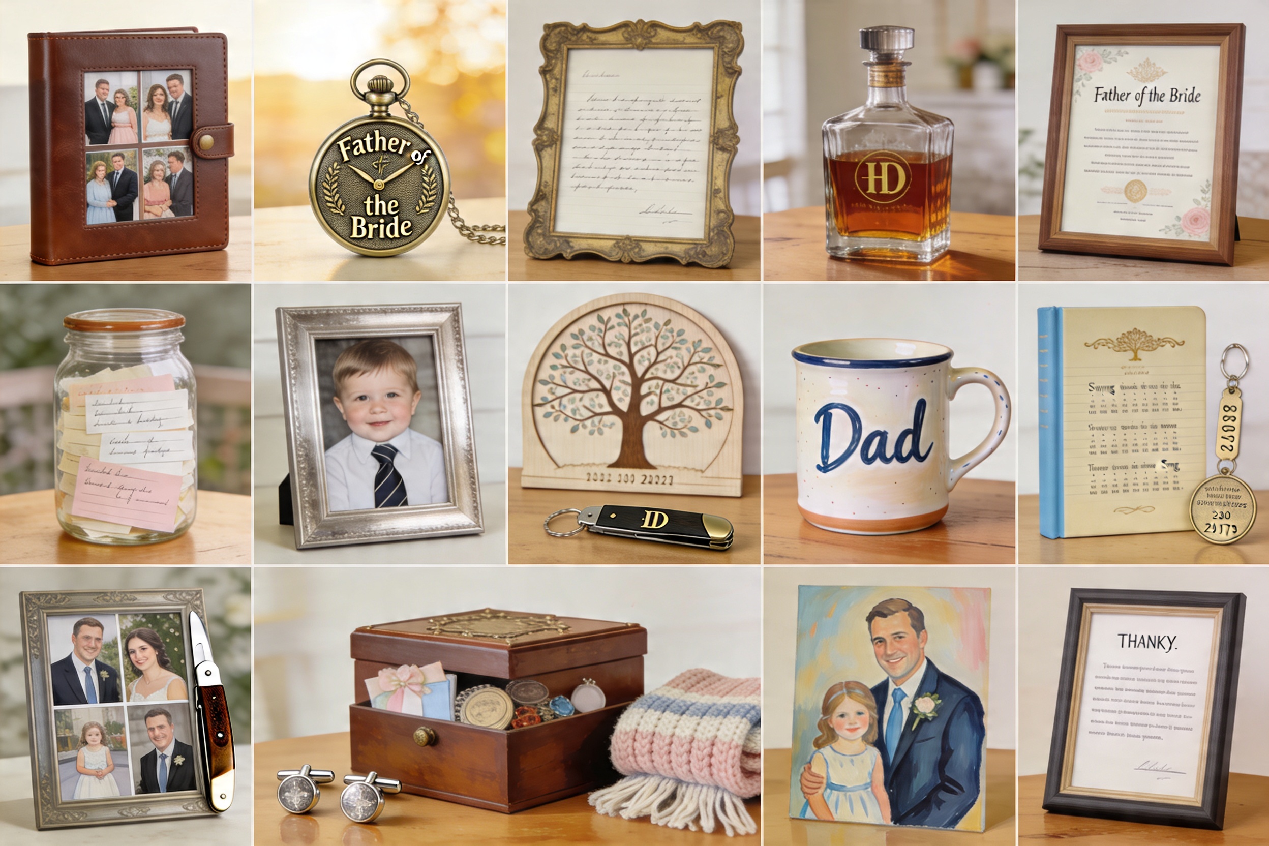 20 Wedding Day Gifts for Dad That'll Make Him Ugly Cry