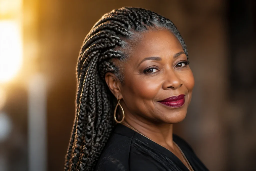 16 Braided Hairstyles for Older Black Women: Chic & Easy