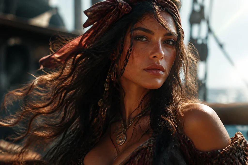 14 Pirate Hairstyles for Women: Bold Waves & Bandanas