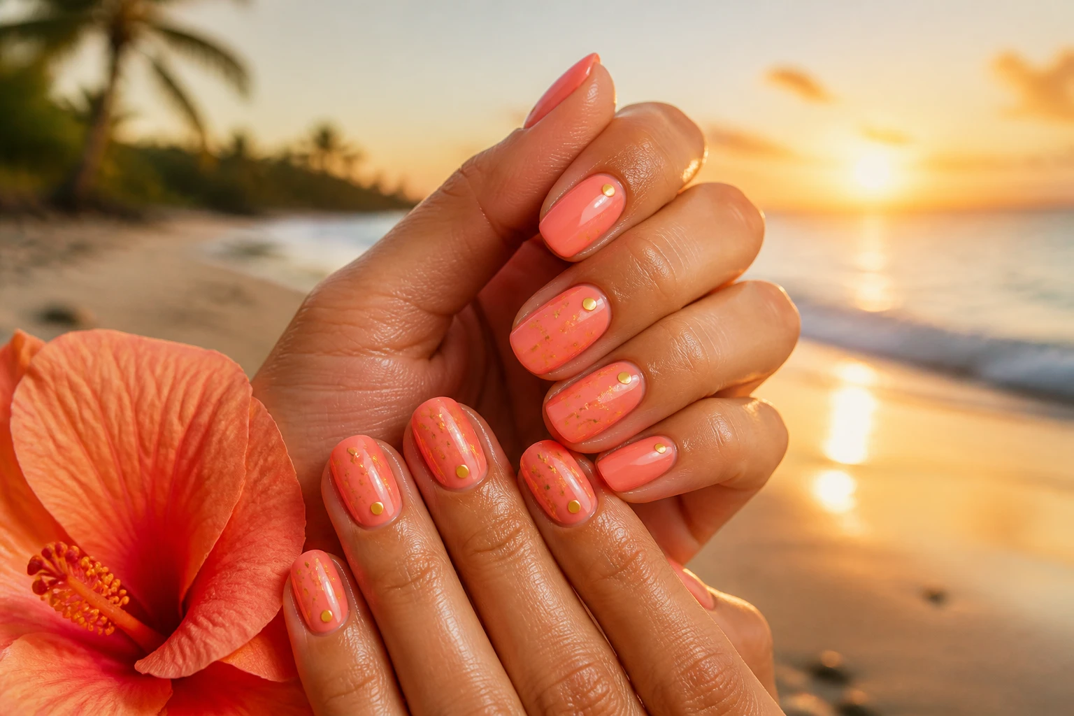 14 Fun Summer Nail Ideas: Sun-Kissed Mani Magic