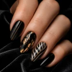 10 Black and Gold Baddie Nail Ideas: Luxe Edit