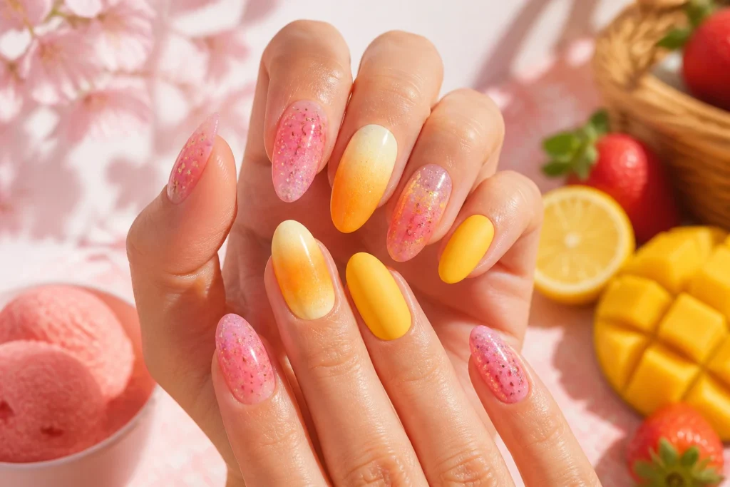 12 Spring Fruit Nails: Glow Up Your Spring Manny Looks