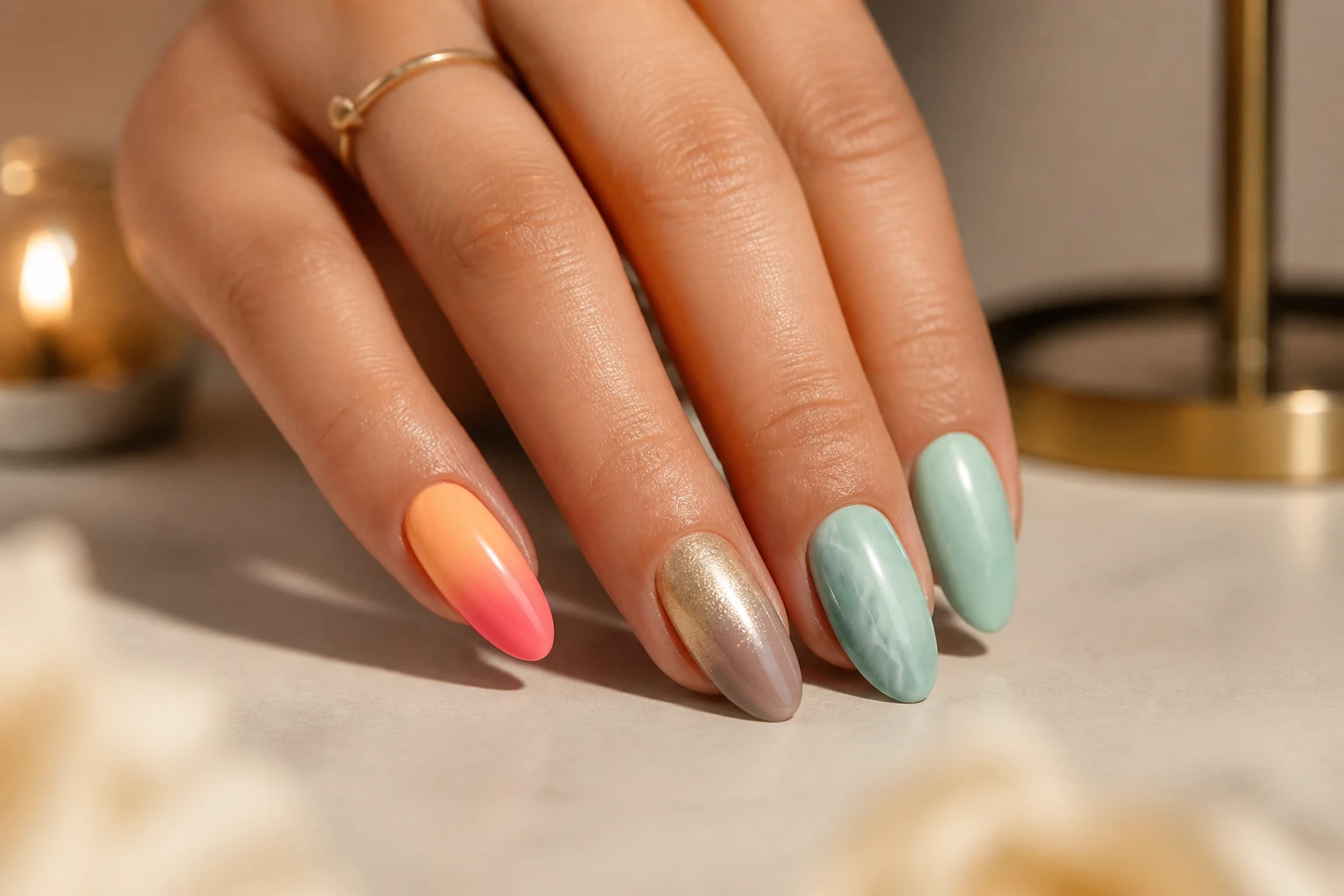 13 Grad Nail Ideas: Glow-Worthy Manicures