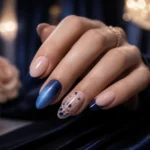 13 Classy Blue Prom Nail Designs That Wow