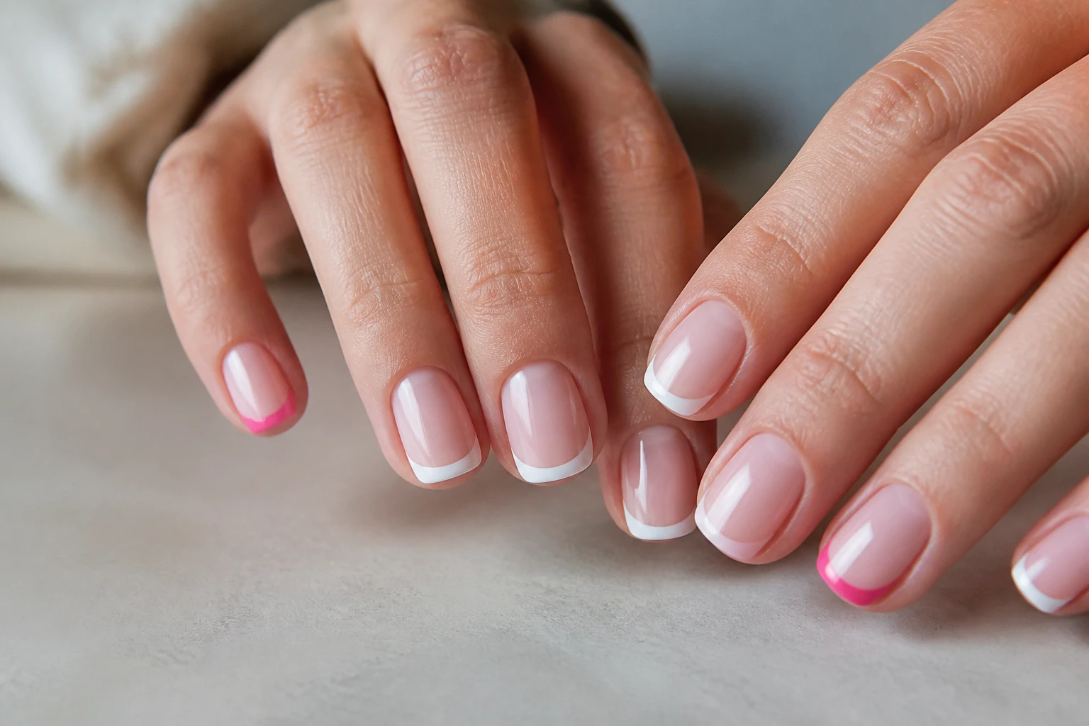 15 Short Nail Ideas Featuring Simple Designs and French Tips: Quick Chic