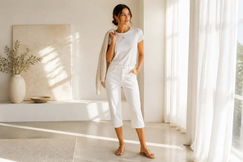 10 Capri Pants Outfits for an Effortlessly Chic Wardrobe Unveiled