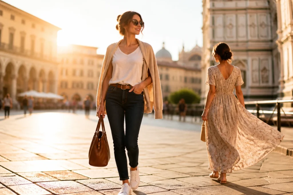 12 Travel Outfits for Women: Chic Comfort on the Go