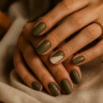 15 Olive Green Nail Designs for an Elegant Fall Look: Chic Picks