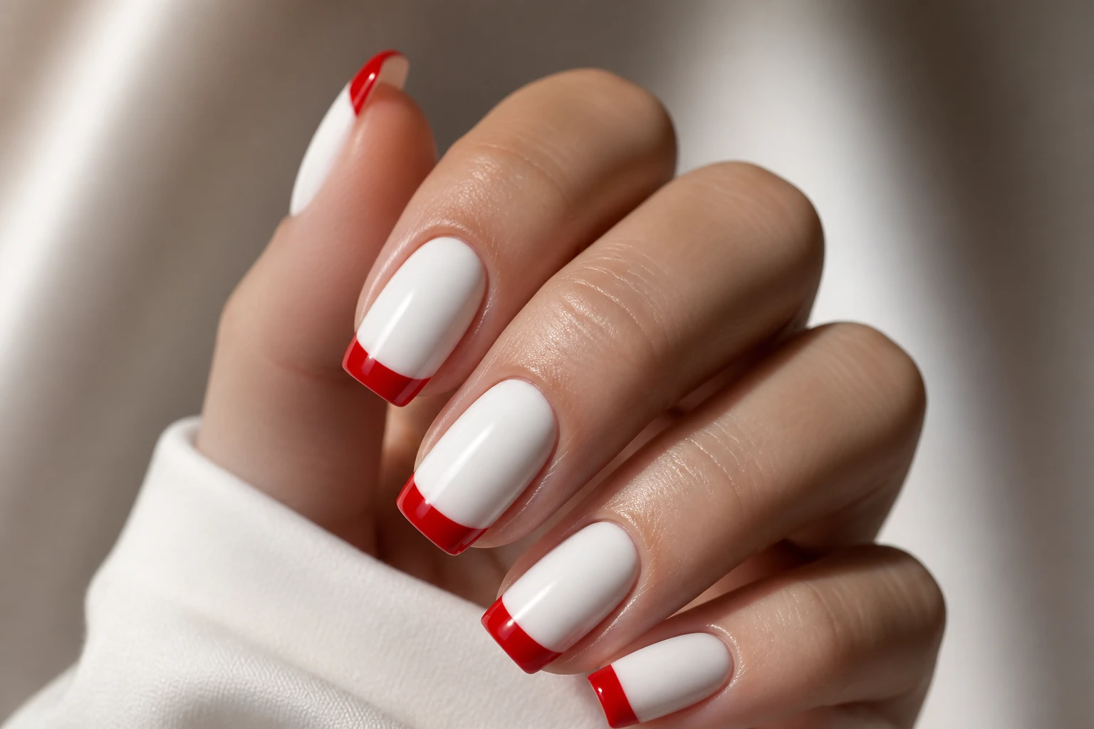 12 Red French Tip Nails for a Chic and Classy Look: Glam Guide