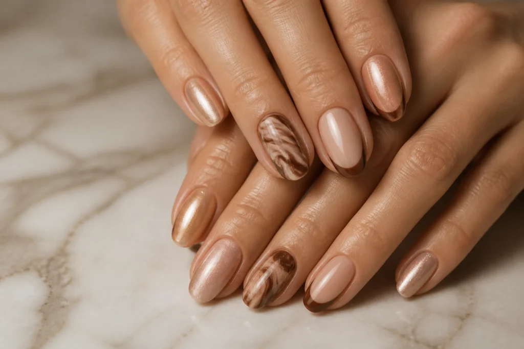15 Brown and Nude Nail Designs You'Ll Love Unveiled