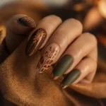 12 Fall Nails with Leaf Art That Everyone Is Saving: Must-See Picks