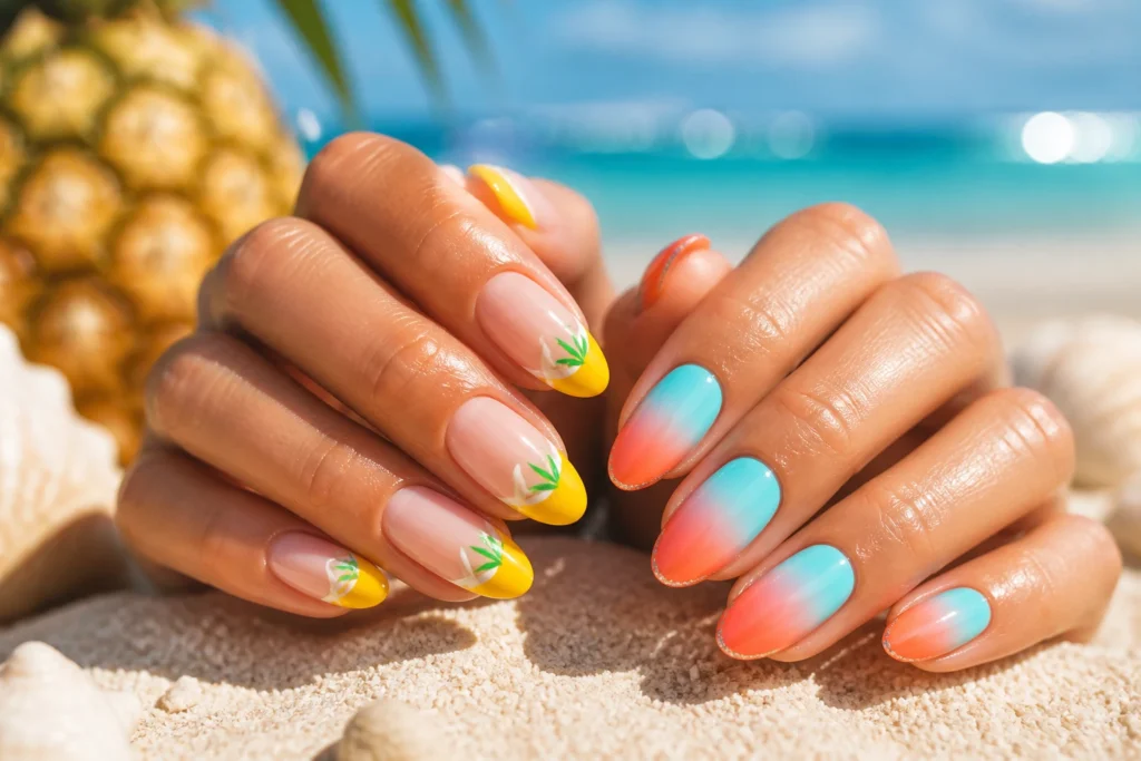10 Tropical Summer Nails Everyone Loves: Beachy Glow Edition
