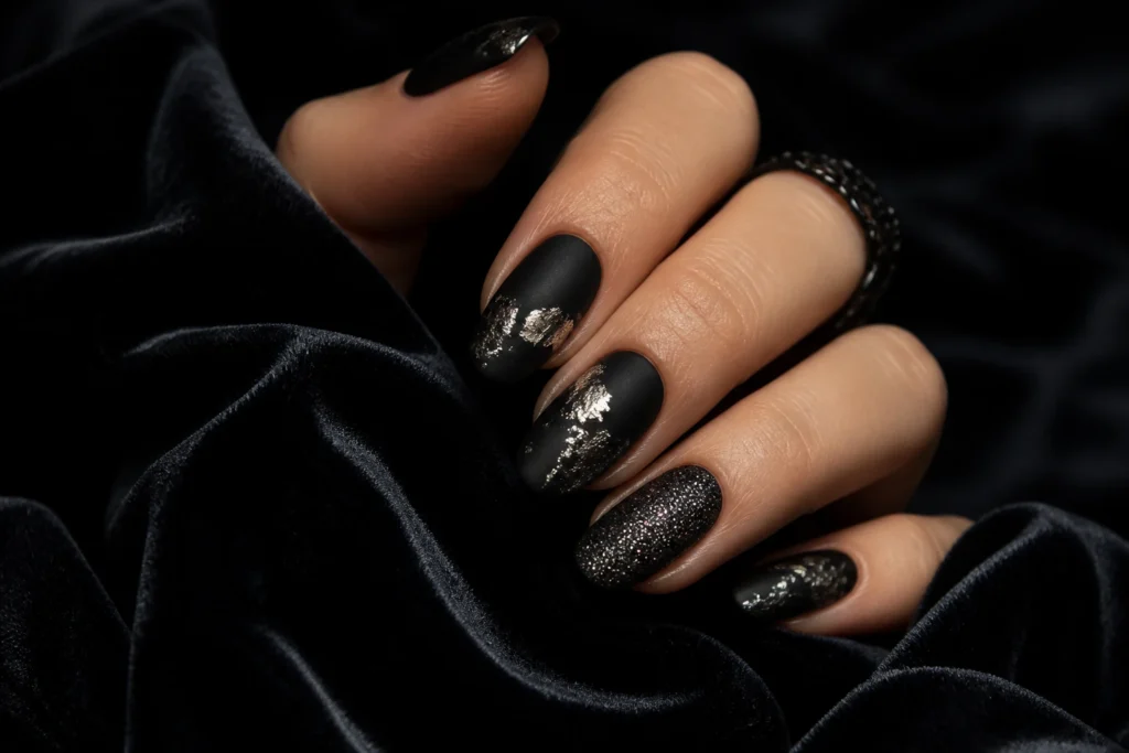 13 Black Halloween Nails That Look Chic: Chic, Spooky Style