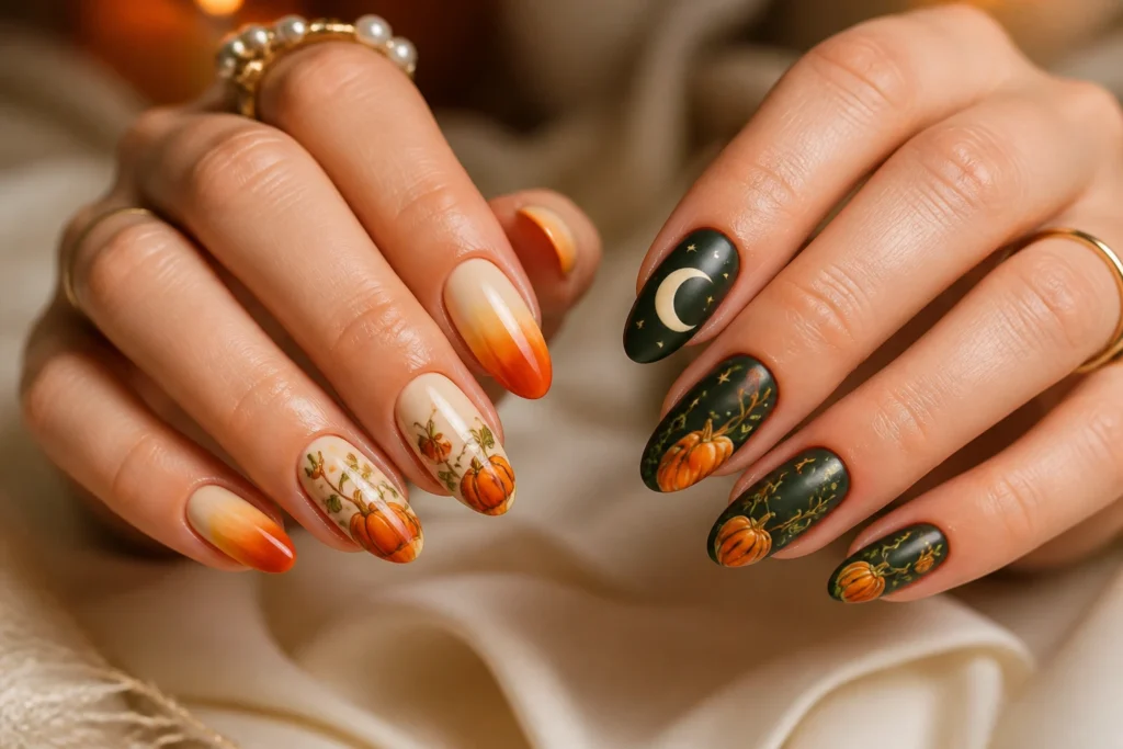 12 Pumpkin Nail Designs You'Ll Love: Seasonal Sparks
