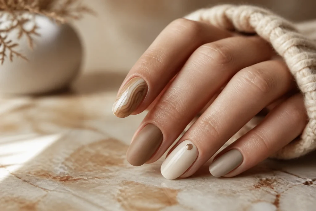 13 Neutral Fall Nails You'Ll Love: Chic & Cozy