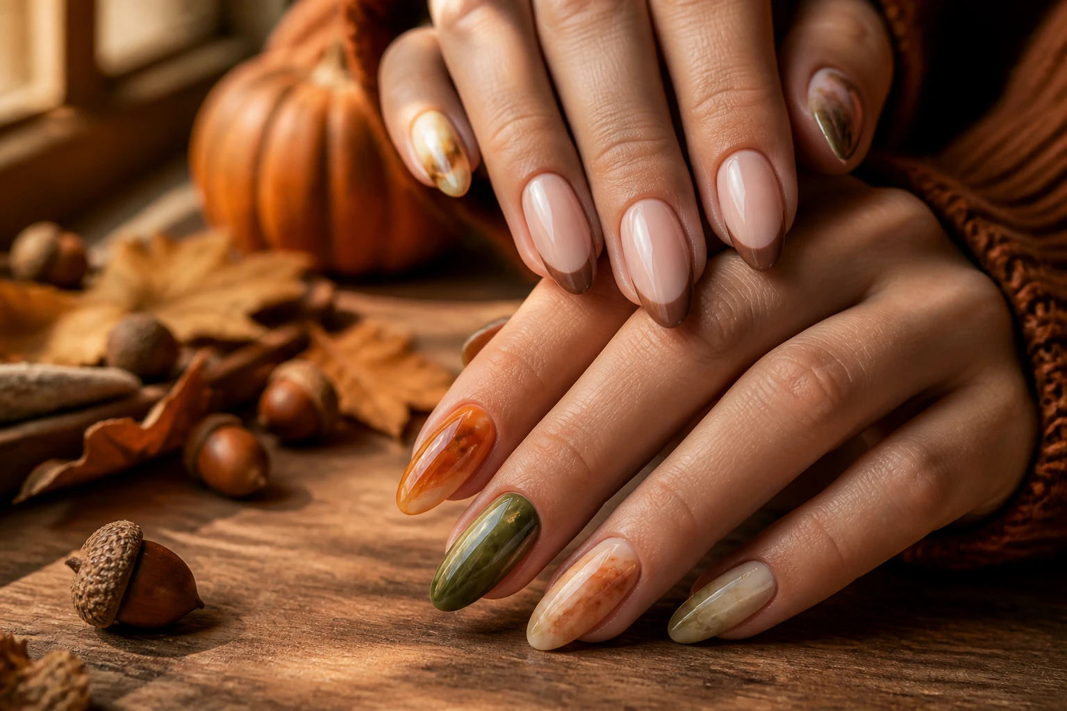 10 Fall Harvest Nail Designs You’Ll Love Now