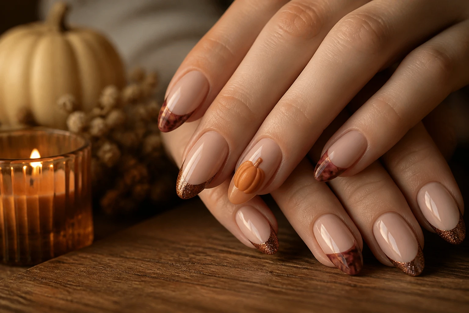 15 Cute Thanksgiving Nails Everyone Will Notice That Wow Readers