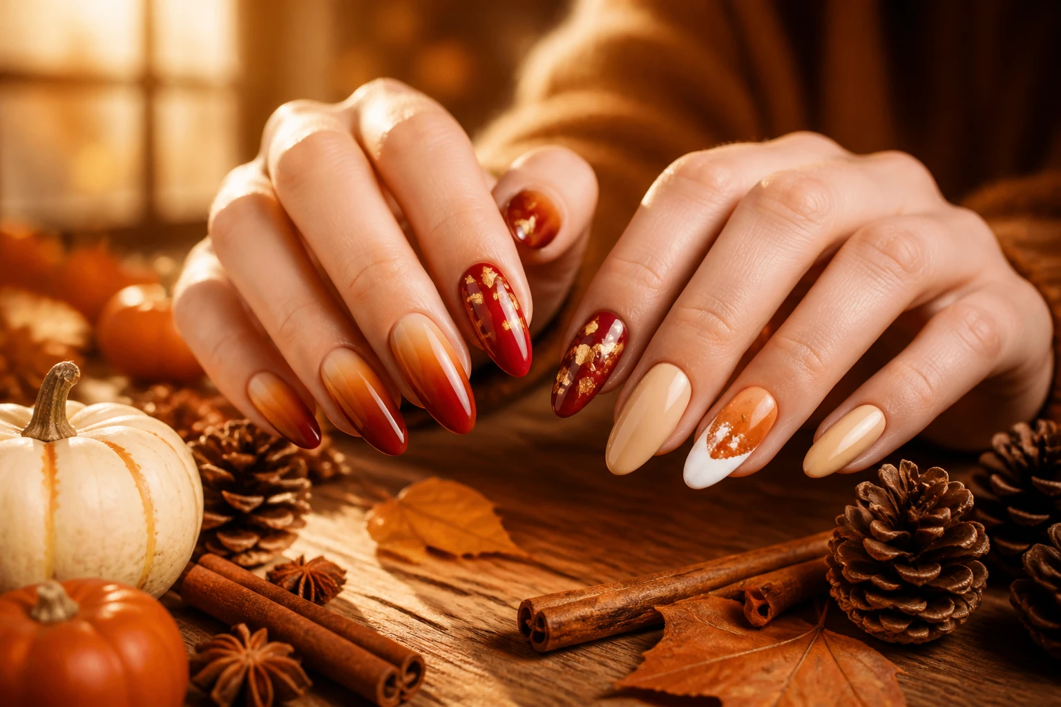 12 Thanksgiving Nail Ideas Perfect for Fall: Festive Diy Nails