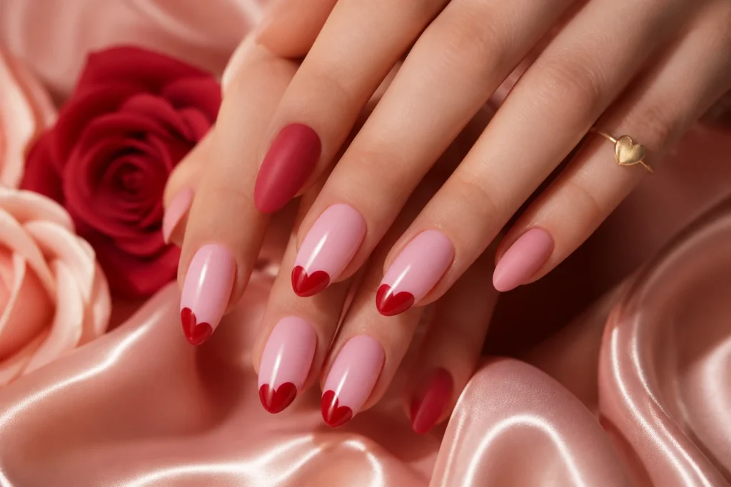 14 Pink Red Valentine'S Nails Designs: Gorgeous Gems for Date Night