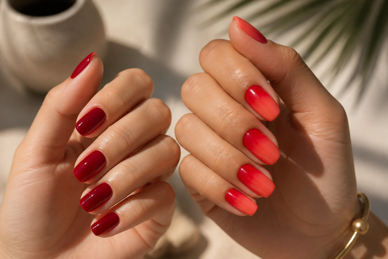 10 Summer Red Nails: Bold Neon to Classic Red Picks
