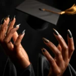 15 Black Graduation Nails: Chic Mane Stunners