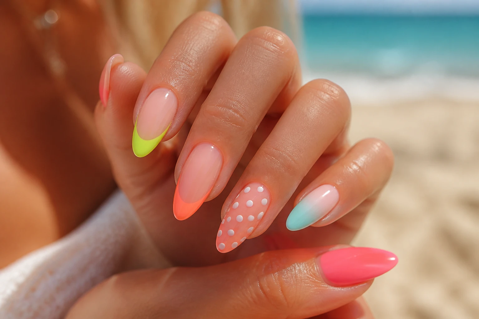 10 Summer Almond Nails Designs: Fresh & Fun Manicures