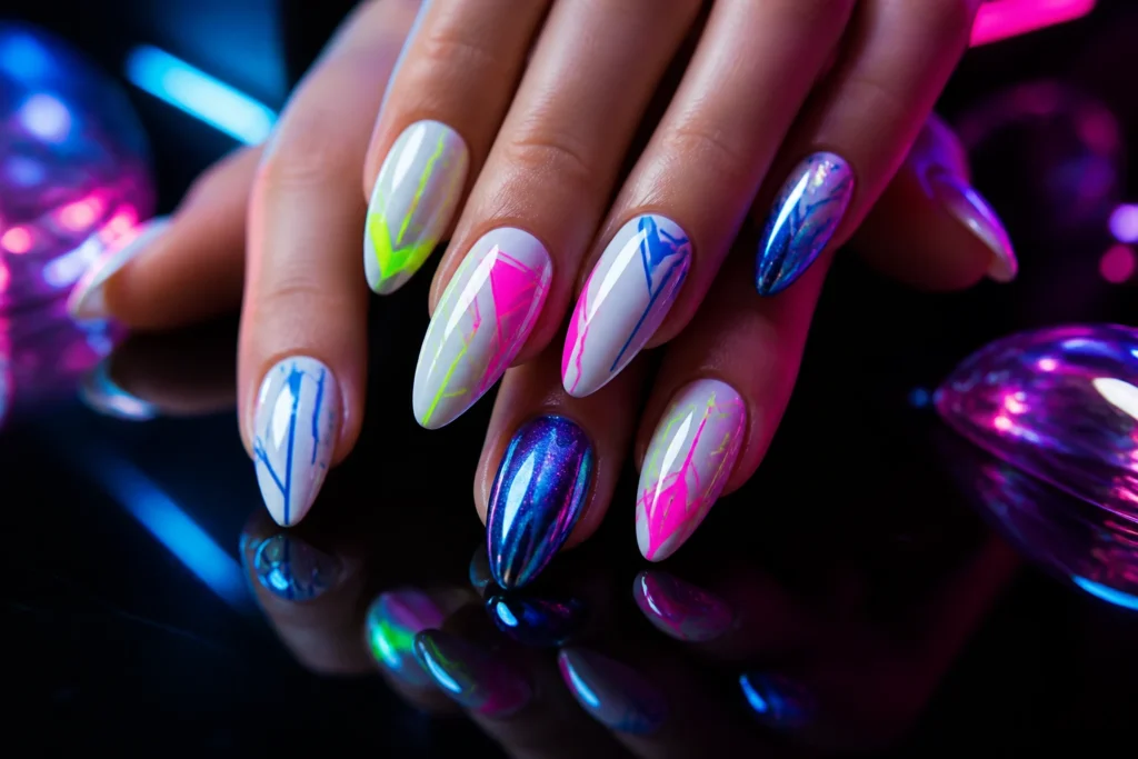 12 Don Toliver Nails: Neon Glow Trends