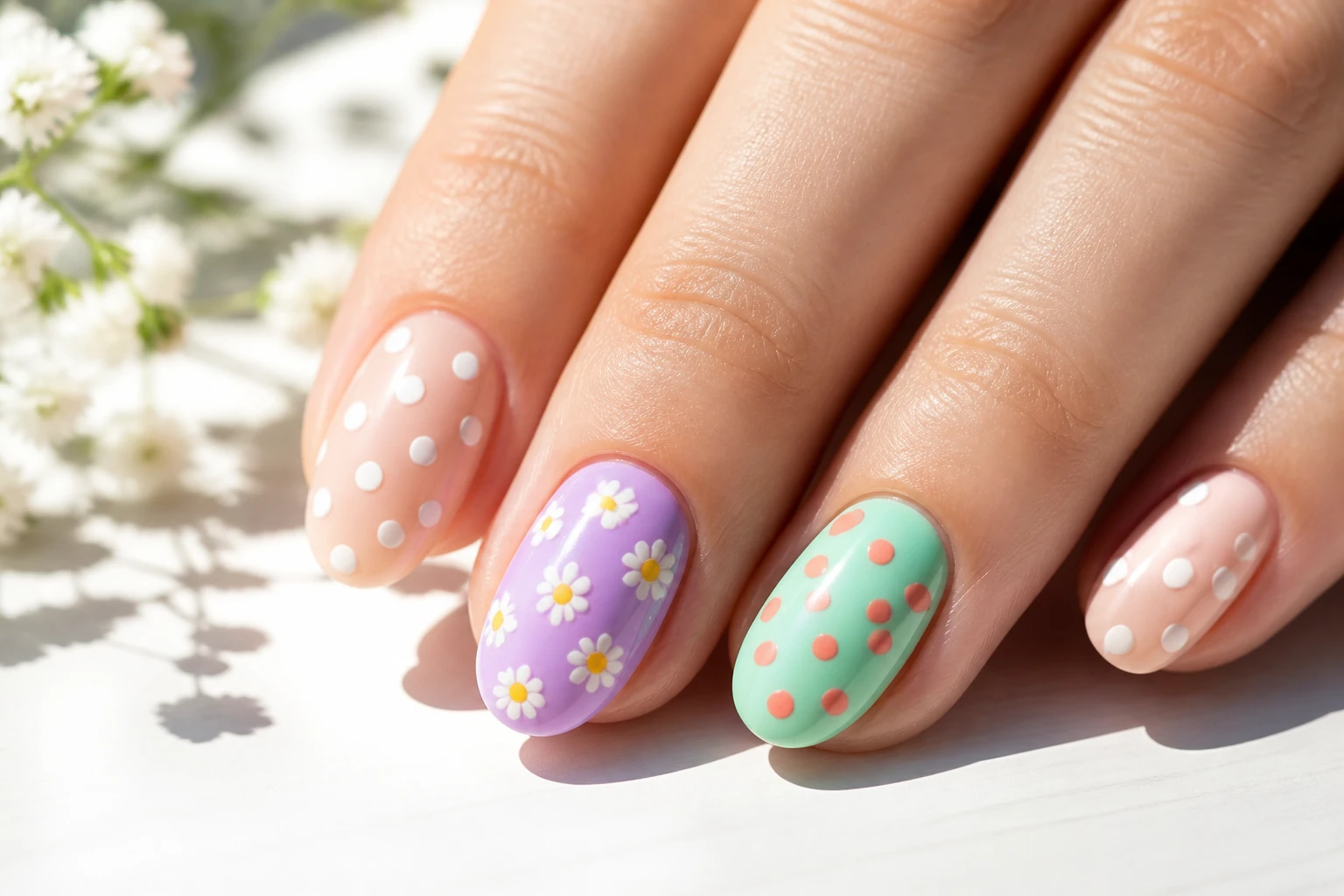 15 Summer Nails Polka Dots: Dazzling Dotty Manicure Ideas