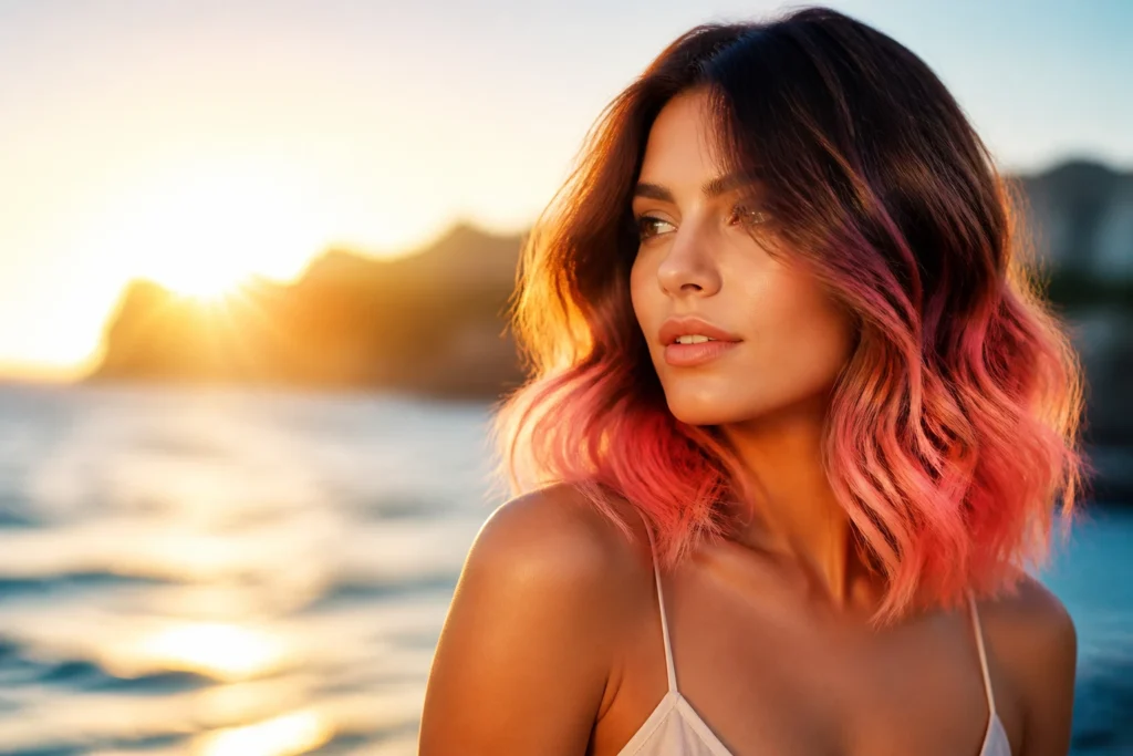 10 Sunset Hair Color Ideas Inspired by Nature That Stun