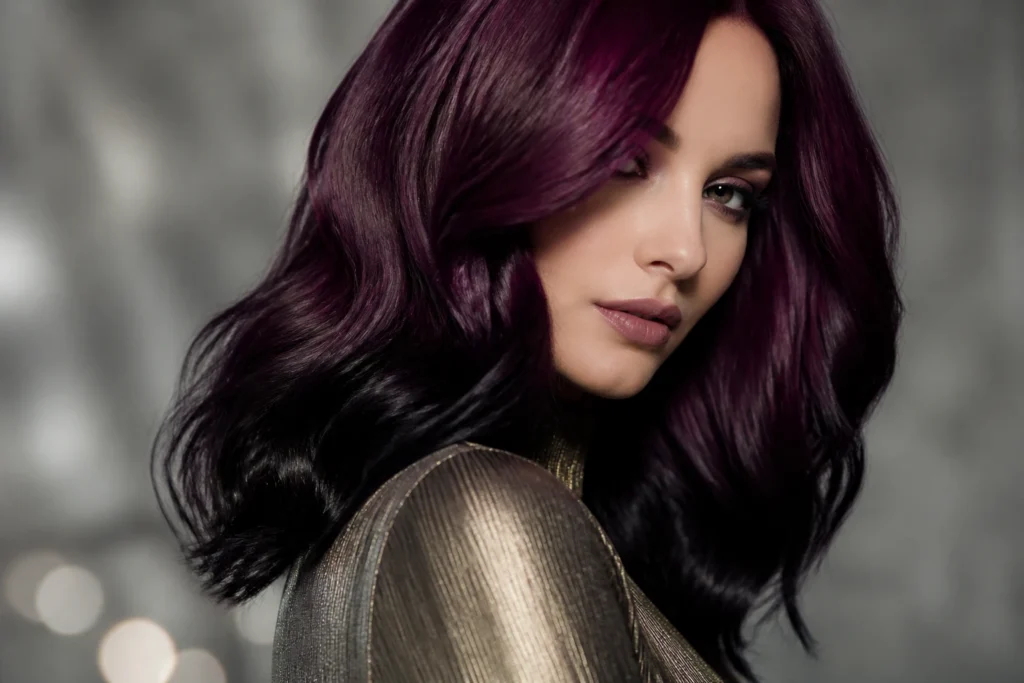 12 Dark Purple Hair Color Ideas That Make a Statement That Slays