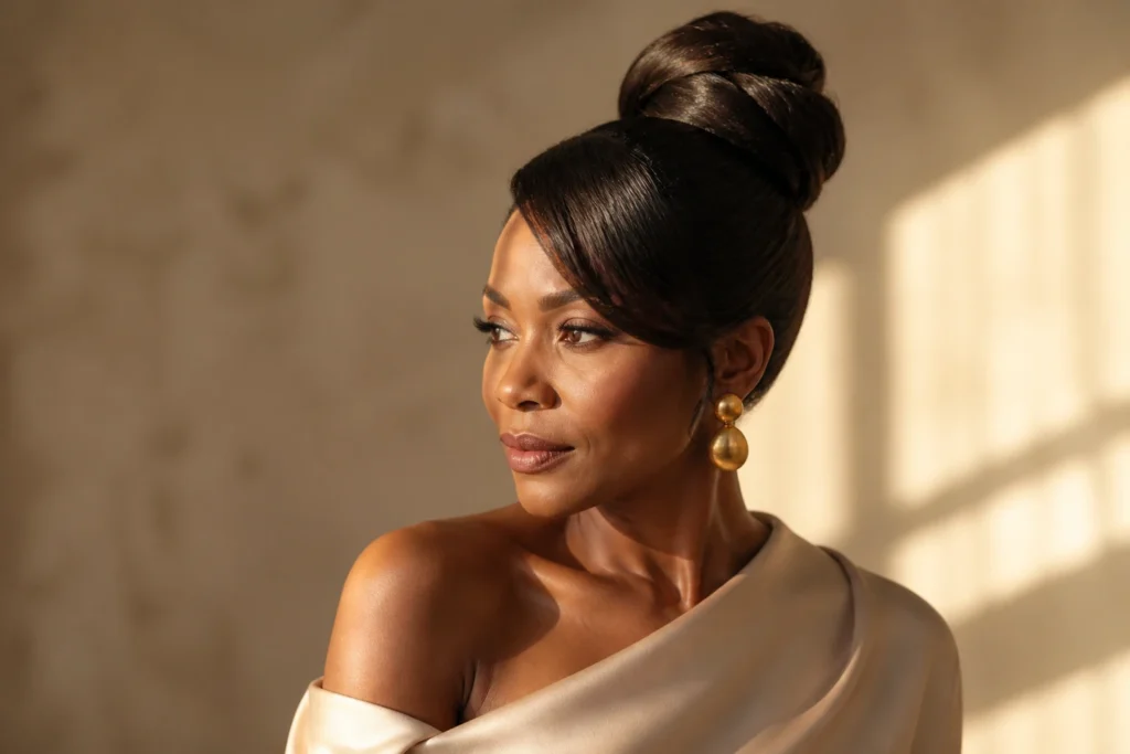 10 Updo Hairstyles for Older Black Women That Turn Heads