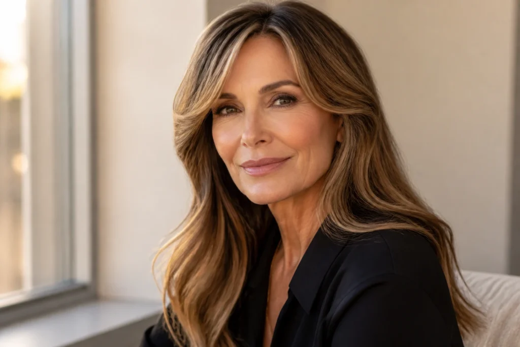 14 Hairstyles for Older Women with Long Hair That Flatter Every Face
