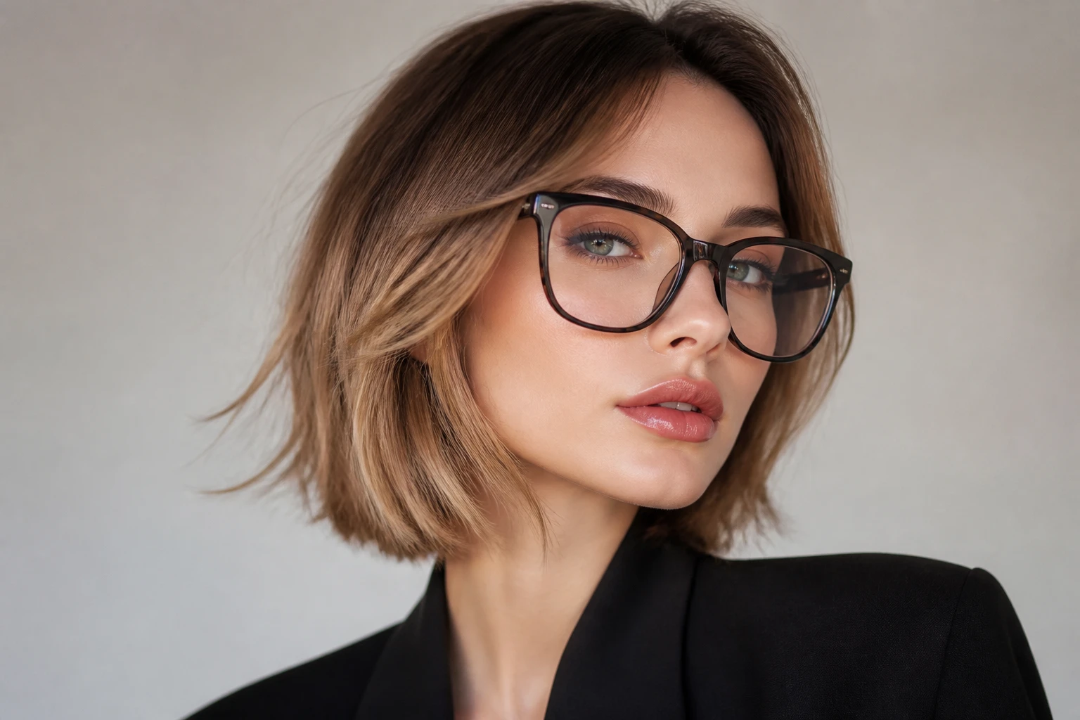 15 Hairstyles for Thin Fine Hair with Glasses: Flattering Picks